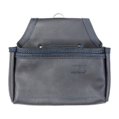 OX Tools - Trade Black Leather 2 Pocket Nail Bag | OX-T265604