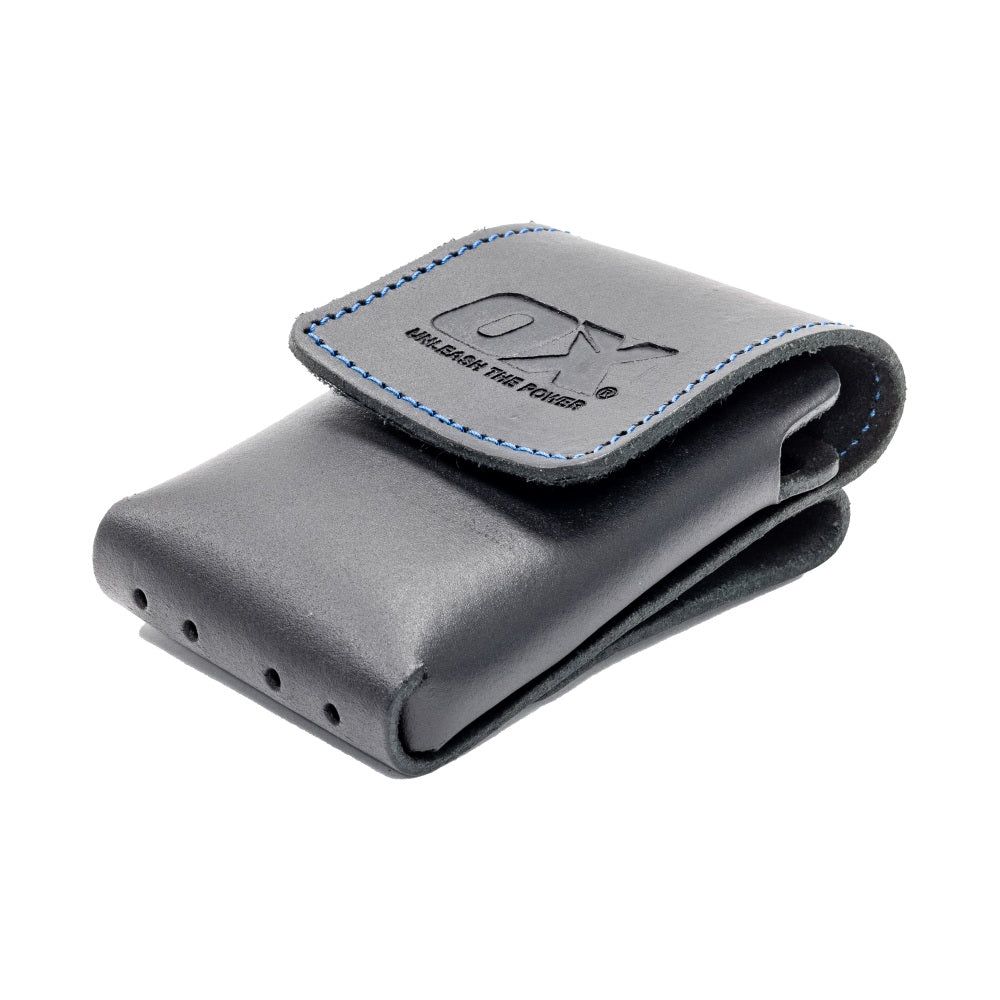 OX Tools - Trade Black Leather Mobile Phone Holder - XL | OX-T265709