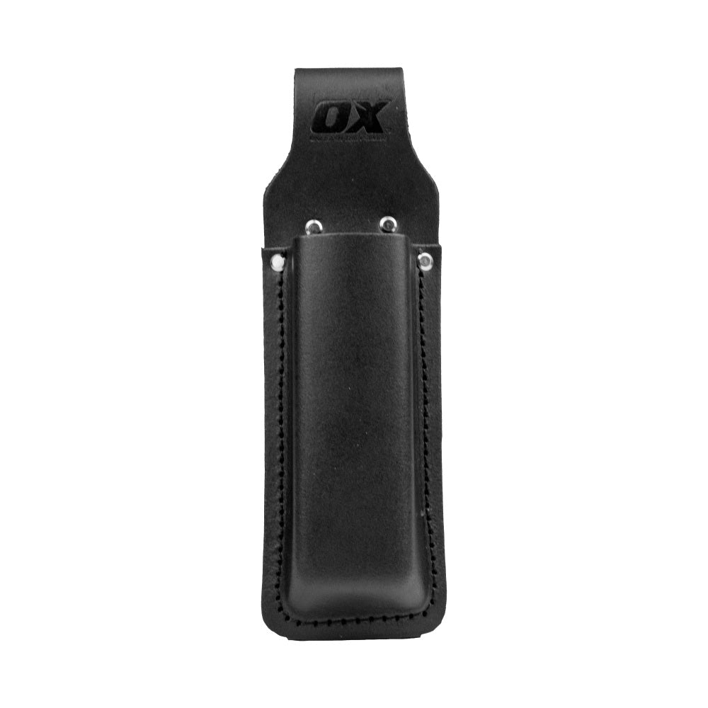 OX Tools - Trade Black Leather Torpedo Level Holder | OX-T265712