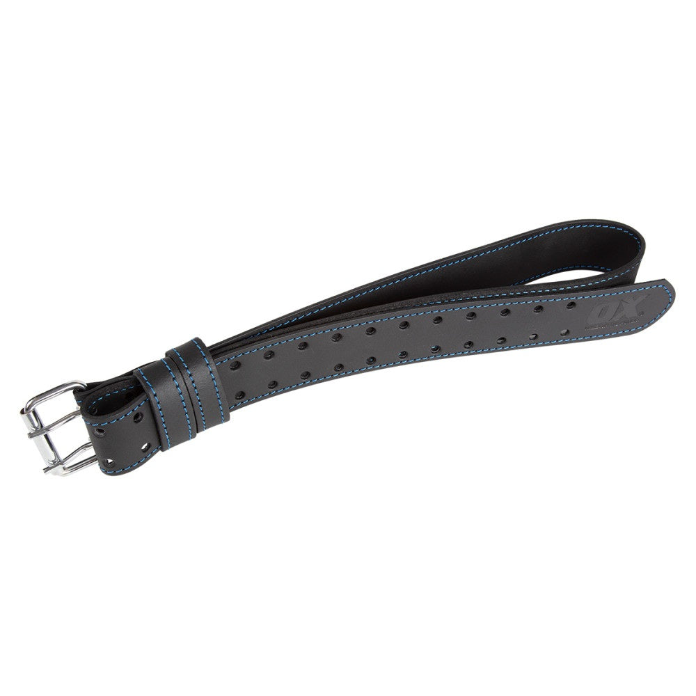 OX Tools - Trade Black Leather Belt - 2" | OX-T265802