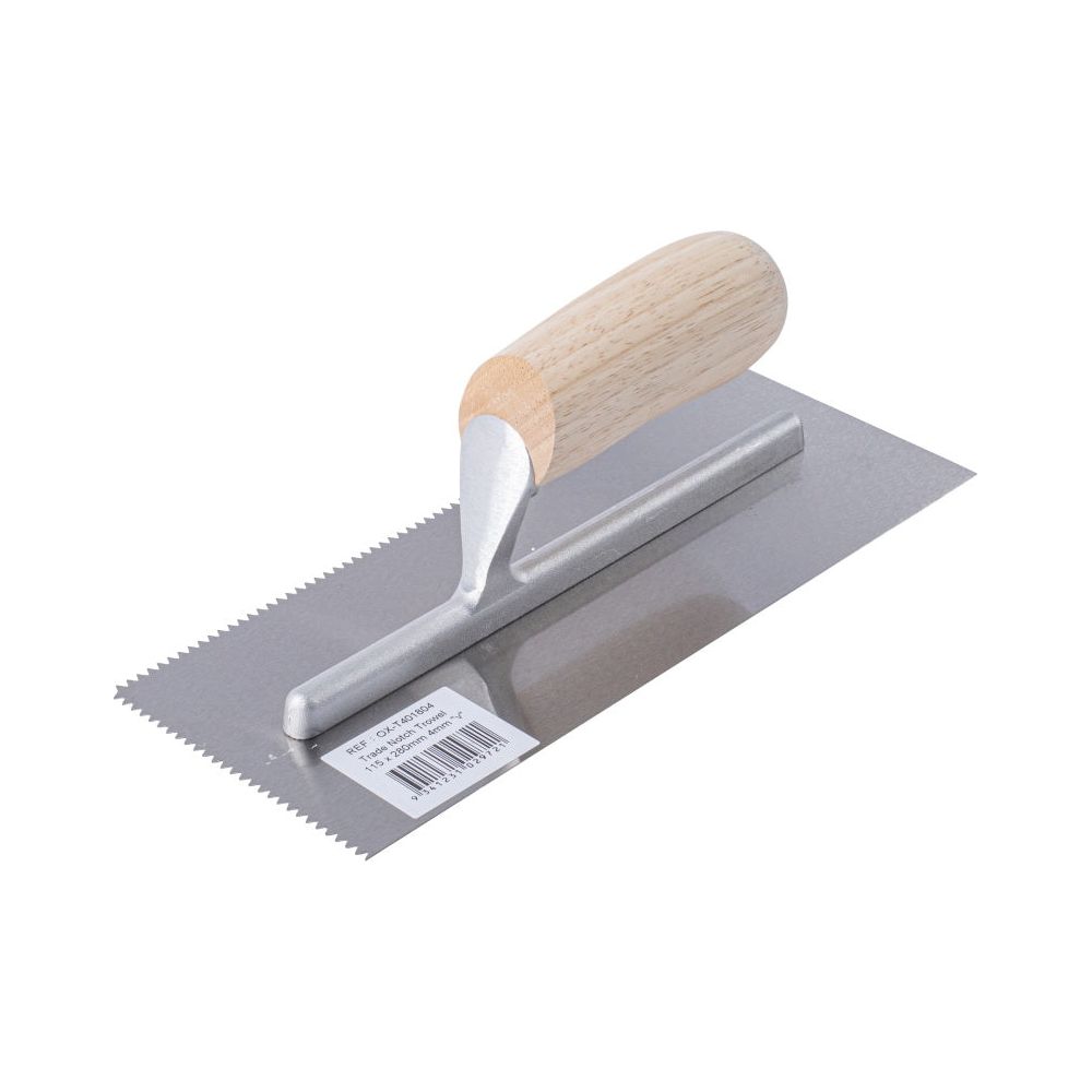 OX Tools - Trade 4mm V Notch Trowel | OX-T401804