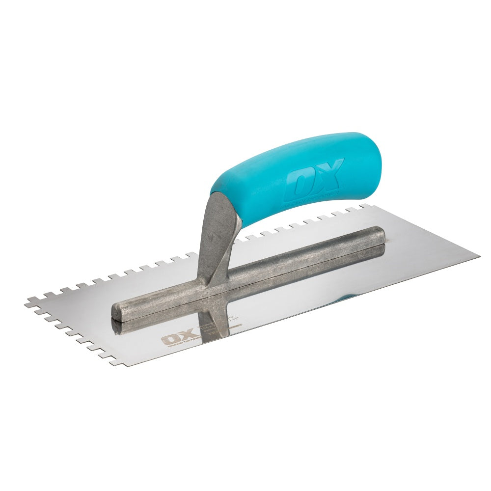 OX Tools - Trade Notched Trowel - 6mm | OX-T535106