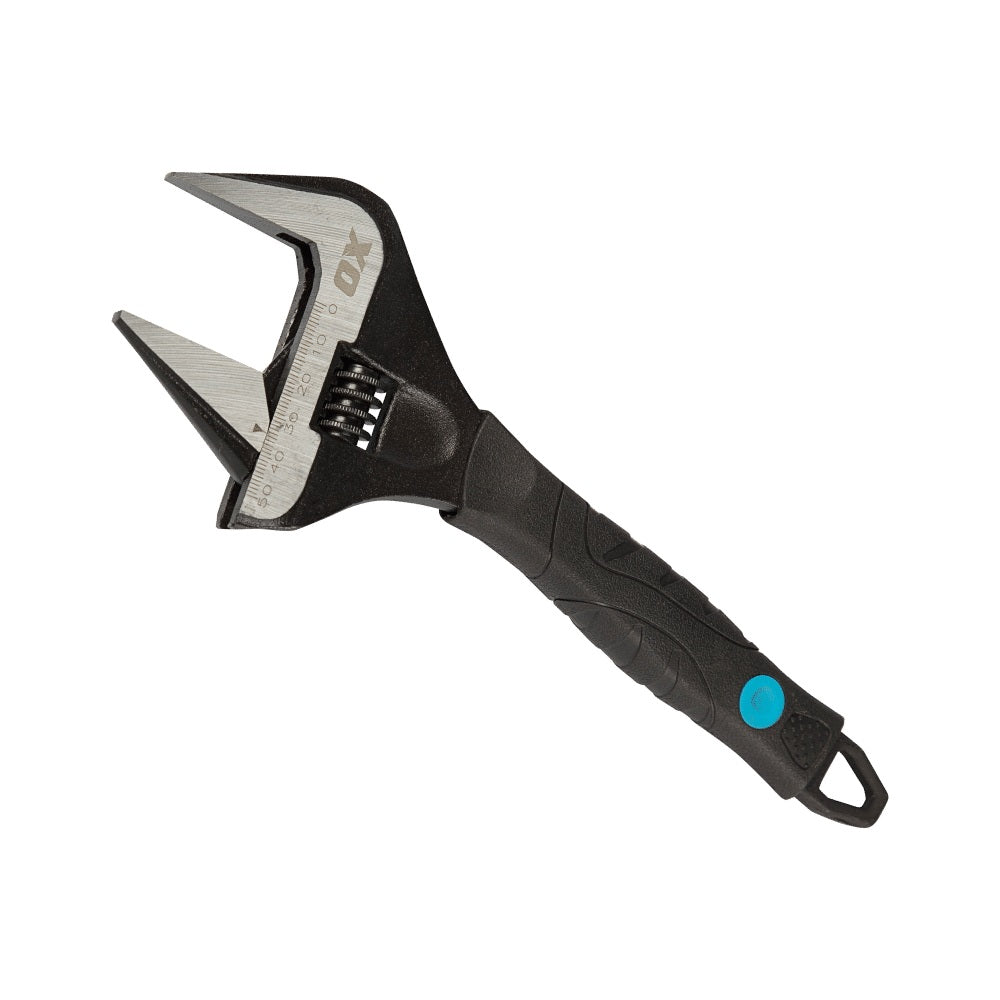OX Tools - Trade Ultra Wide Jaw Adjustable Wrench - 10" | OX-T563610