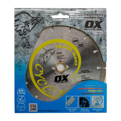 OX Tools - Premium Turbo Segmented Blade 180mm - Concrete/General Purpose | OX-TC10-7