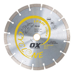 OX Tools - Premium Turbo Segmented Blade 230mm - Concrete/General Purpose | OX-TC10-9