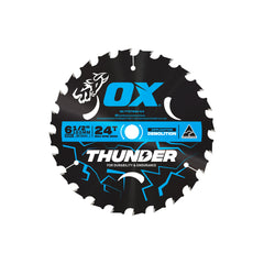 OX Tools - Pro Thunder 165mm Circular Saw Blade | 24T | OX-TTCTW24-6.5