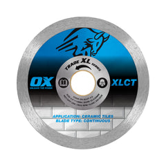 OX Tools - Trade XL Continuous Diamond Blade 115mm - Ceramic Tiles | OX-XLCT-4.5