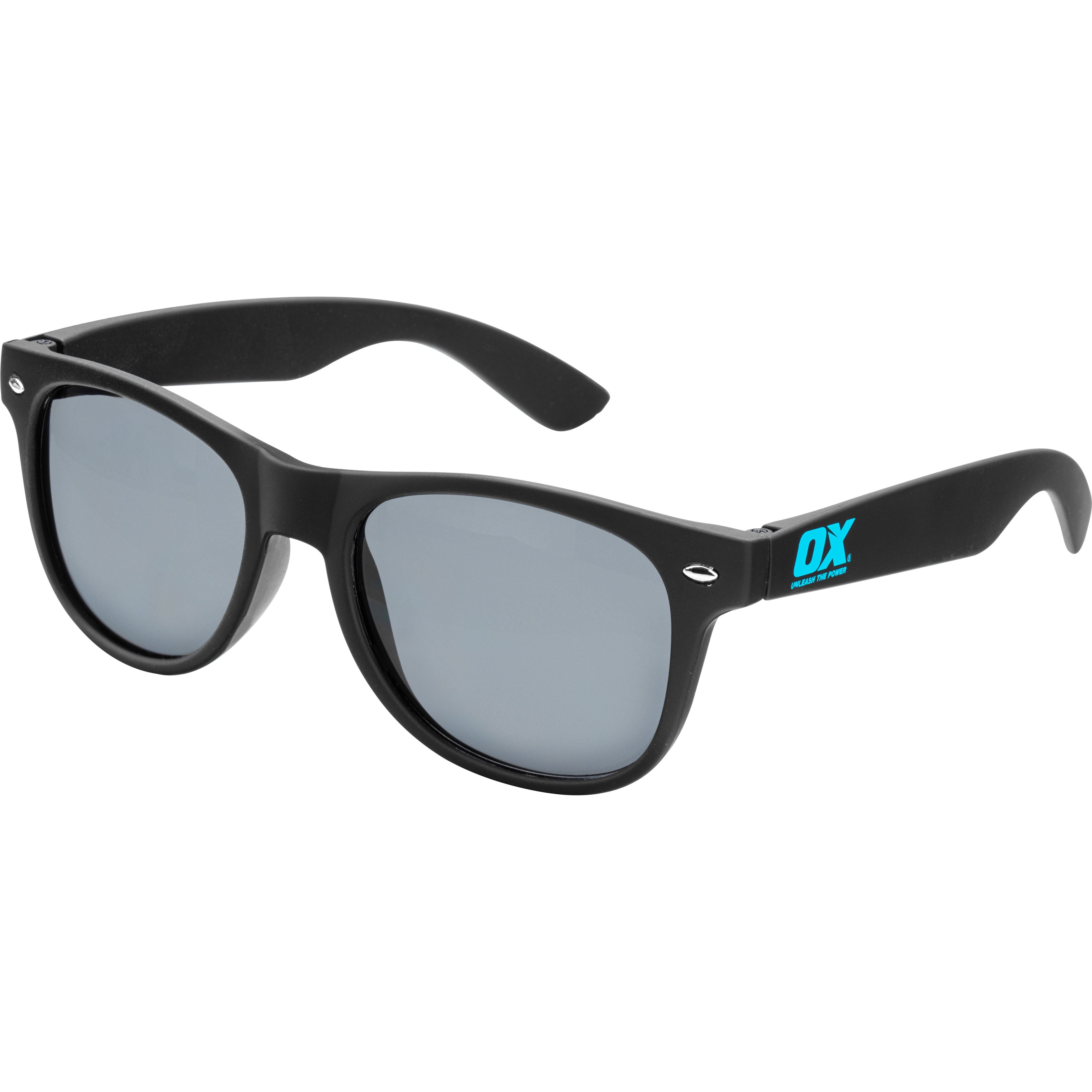 OX Tools - Promotional Sunglasses Black/Cyan | OXPOS-SUNGLASSES