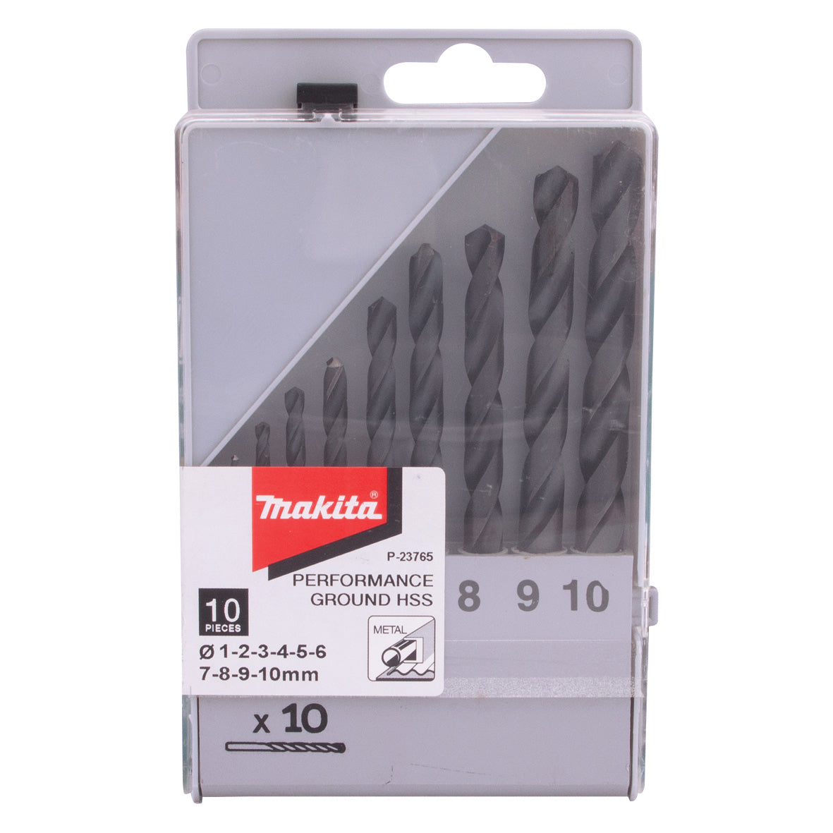 Makita HSS Metal Drill Bit Set  Performance for Pros | SKU P-23765