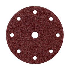 Makita - Sanding Disc 150mm 80# - Hook & Loop Brown 9 Hole - 50pk | P-32596