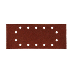 Makita Sanding Accessories Sand Paper 80# - 1/2 Sheet Brown Punched - 10Pk| SKU P-33021