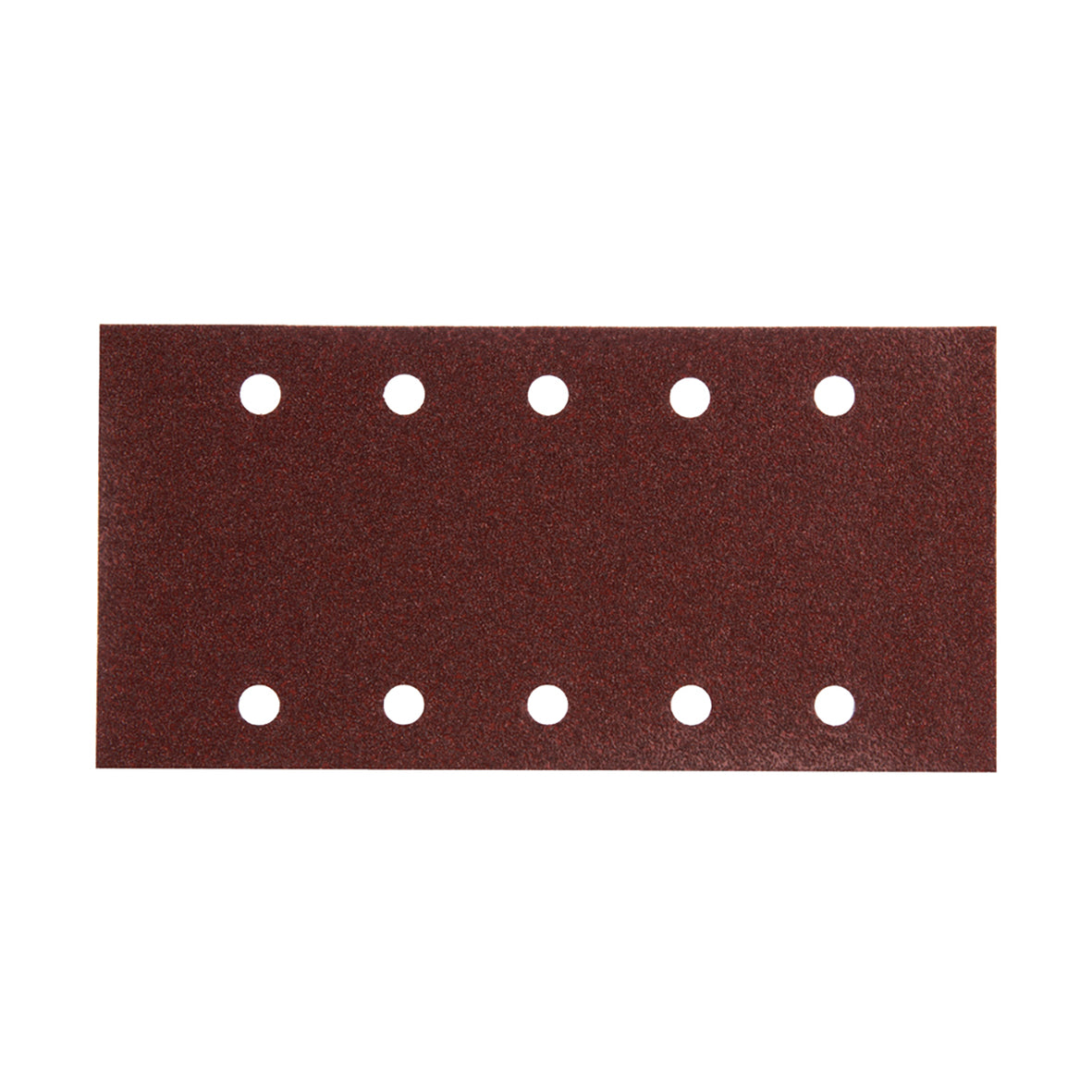Makita Sanding Accessories Sand Paper 60# - 1/2 Sheet Hook & Loop Brown Punched - 10Pk| SKU P-33180