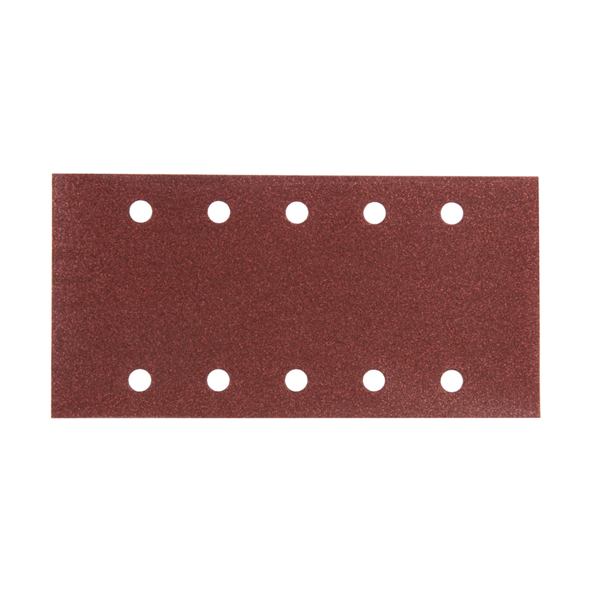 Makita Sanding Accessories Sand Paper 120# - 1/2 Sheet Hook & Loop Brown Punched - 10Pk| SKU P-33211