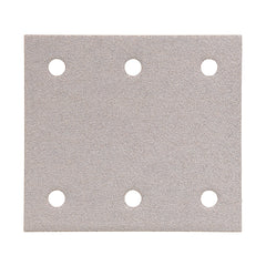 Makita Sanding Accessories Sand Paper 100# - 1/4 Sheet Hook & Loop White Punched - 10Pk| SKU P-35835