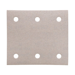 Makita Sanding Accessories Sand Paper 180# - 1/4 Sheet Hook & Loop White Punched - 10Pk| SKU P-35863