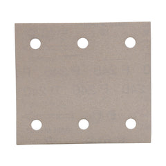 Makita Sanding Accessories Sand Paper 240# - 1/4 Sheet Hook & Loop White Punched - 10Pk| SKU P-35879