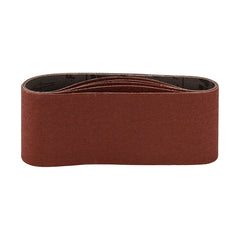Makita - Abrasive Belt 80# - 76mm x 457mm - 5pk | P-37116