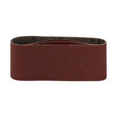 Makita - Abrasive Belt 40 - 80 - 120# - 76mm x 457mm - 3pk | P-37166