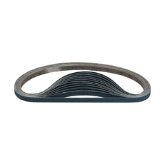 Makita - Zircon Abrasive Belt 120# - 9mm x 533mm - 25pk | P-39475