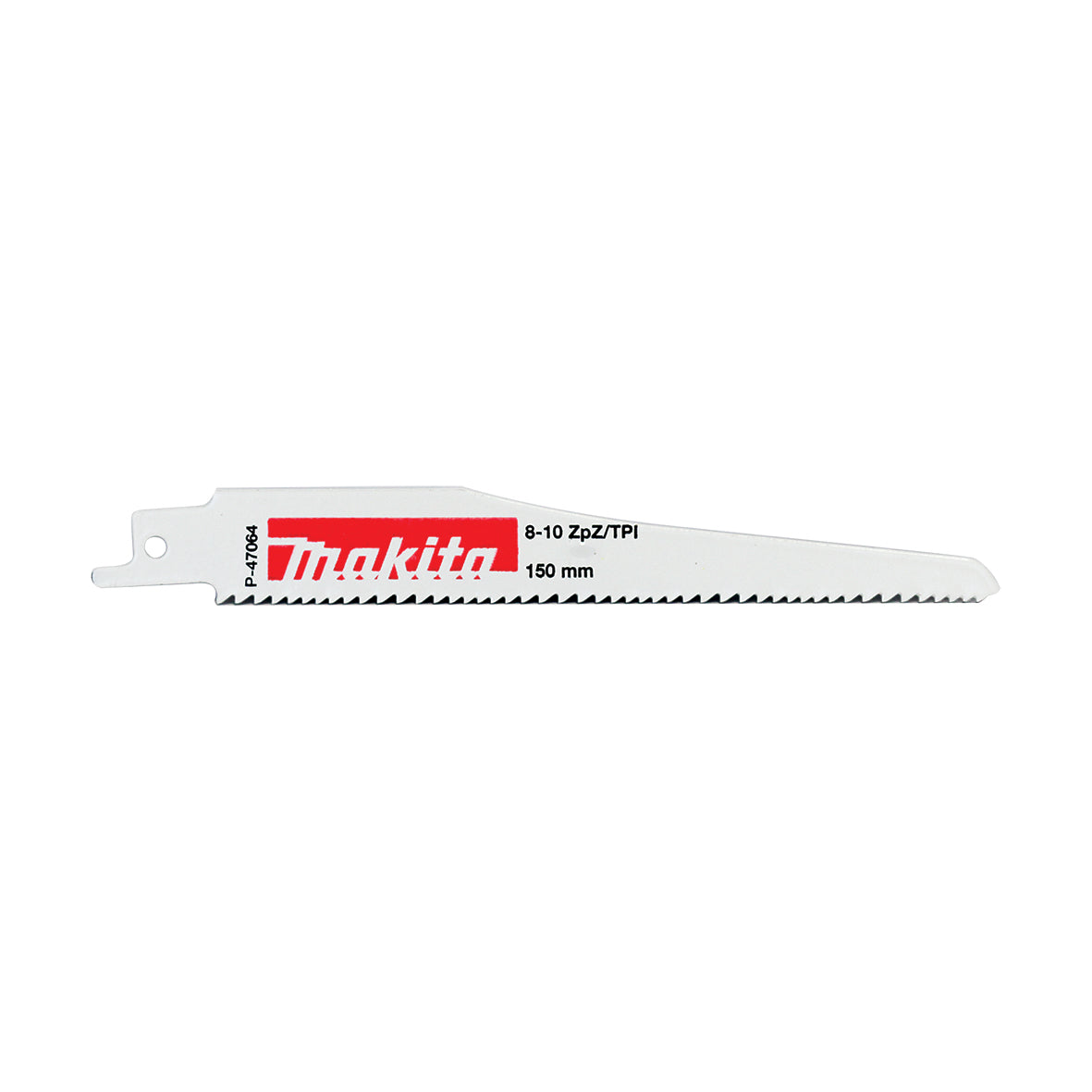 Makita Recipro Saw Recipro Blade Bi Metal 152mm x 1 27mm x 8 10Tpi 5Pk Universal Multi Material| SKU P-47064