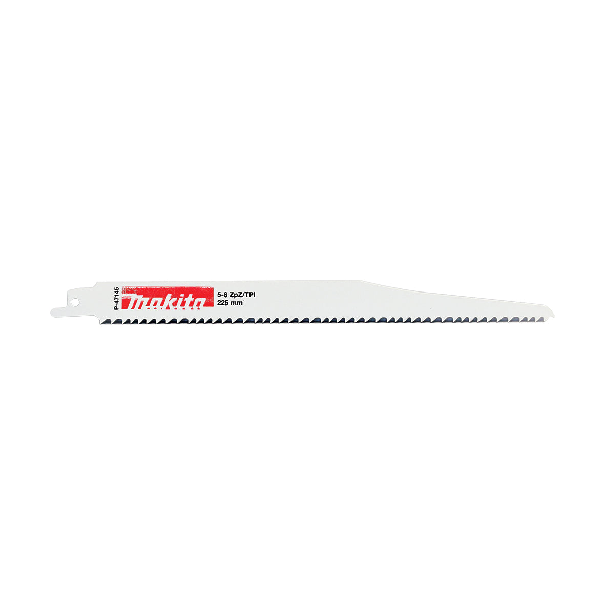 Makita Recipro Saw Recipro Blade Bi Metal 225mm x 1 27mm x 5 8Tpi 5Pk Wood Nails| SKU P-47145