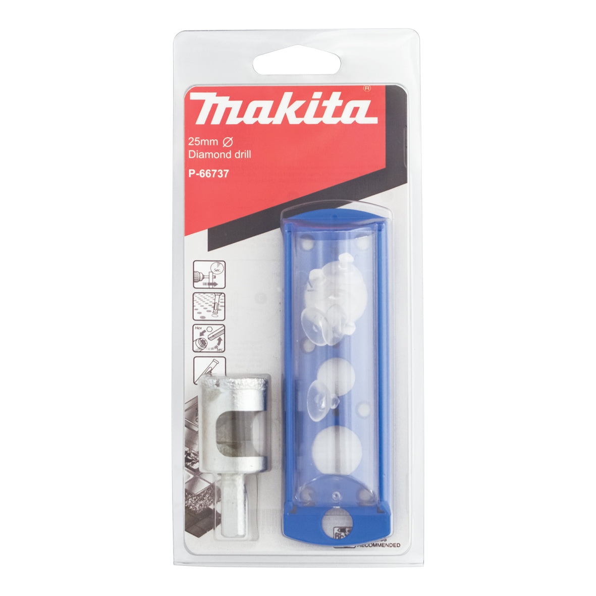 Makita Mini Diamond Core Drill Bit  Built for Precision SKU P-66737