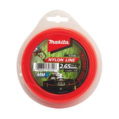Makita OPE - Brushcutter Acc Pro-Series Round Nylon Line 2.65mm x 15m | P-76794