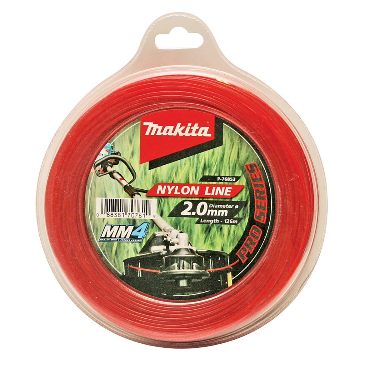 Makita OPE - Brushcutter Acc Pro-Series Round Nylon Line 2mm x 126m | P-76853