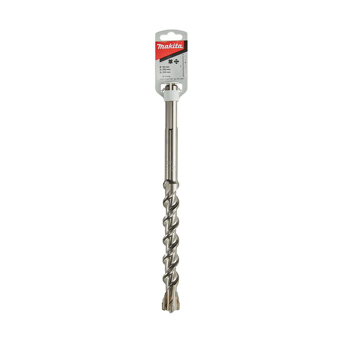 Makita SDS-Max Drilling Elite SDS-Max 25mm X 320mm - 4 Cutter Drill Bit | P-77914