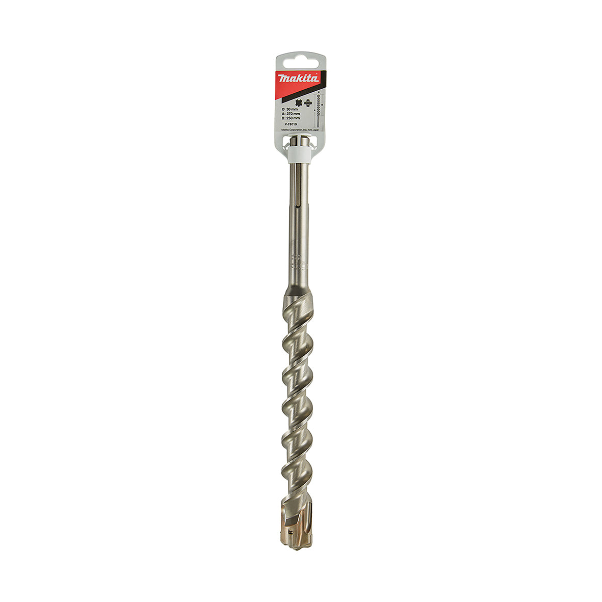 Makita SDS-Max Drilling Elite SDS-Max 30mm X 370mm - 4 Cutter Drill Bit | P-78019