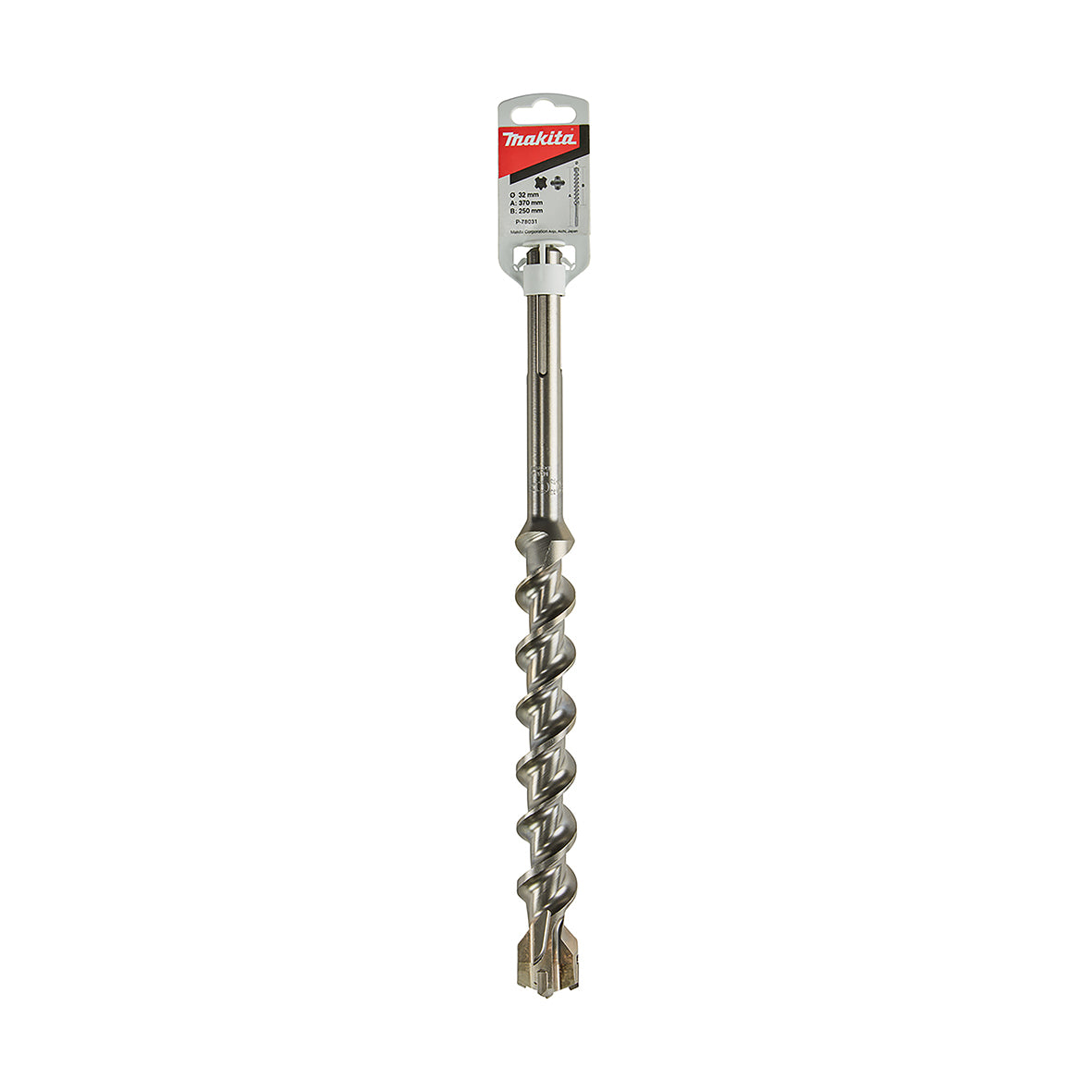 Makita SDS-Max Drilling Elite SDS-Max 32mm X 370mm - 4 Cutter Drill Bit | P-78031