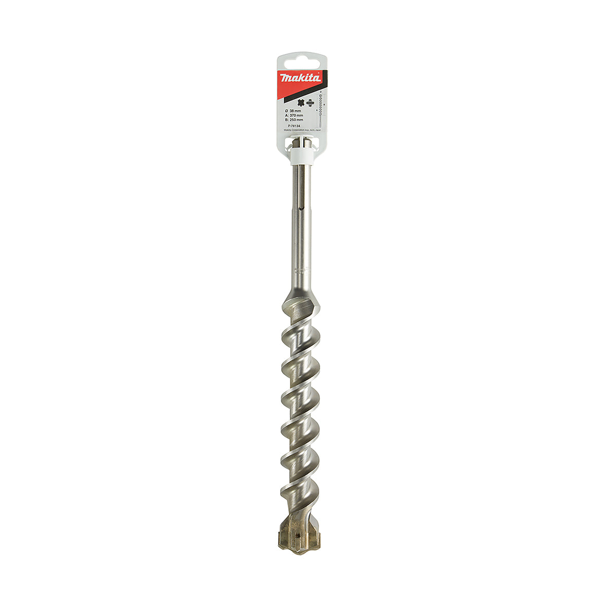 Makita SDS-Max Drilling Elite SDS-Max 38mm X 370mm - 4 Cutter Drill Bit | P-78134