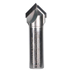 Carbitool - Vee Groove 45 Deg Chamfer Pcd Tips 16 Shank | DIAT VGC 45D 16