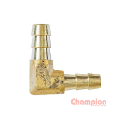 Champion - Hose Joiner 90° Barb Elbow Reducer Brass 5/16 - 1/4 | P11-0504