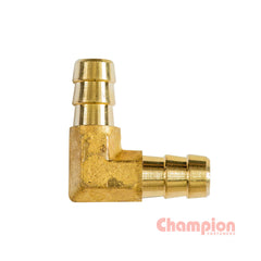 Champion - Hose Joiner 90° Barb Elbow Brass 3/8 | P11-06