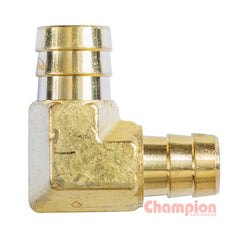Champion - Hose Joiner 90° Barb Elbow Reducer Brass 5/8 - 1/2 | P11-1008