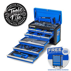 Kincrome EVOLUTION Chest Tool Kit 222 Piece 9 Drawer (26”) | P1704