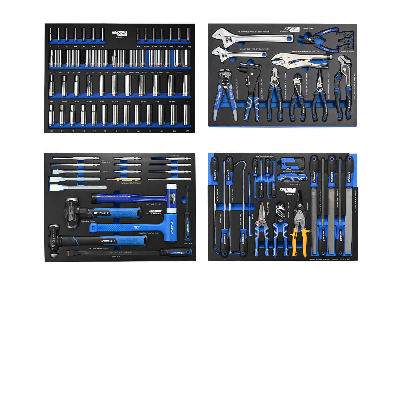Kincrome - Evolution Tool Kit  Ultimate Trade Tool Organization | P1715
