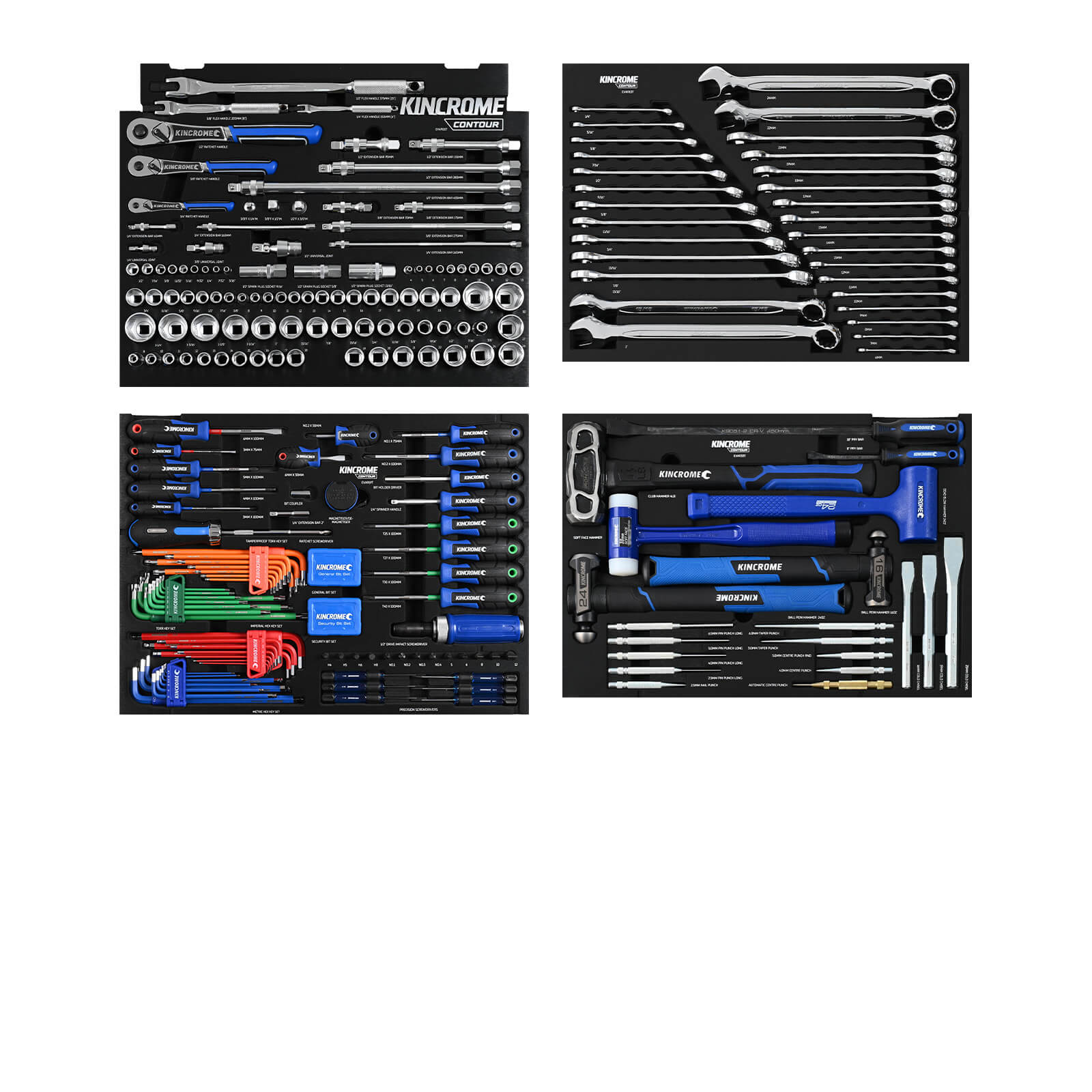 Kincrome 307PC CONTOUR® Tool Kit | P1821B | Ultimate Efficiency