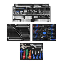 Kincrome CONTOUR® Workshop Tool Kit 332 Piece 17 Drawer (42") Black | P1822B