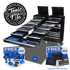 Kincrome - 729 Piece Tfl Contour 22 Drawer Workshop - Black | P1824B