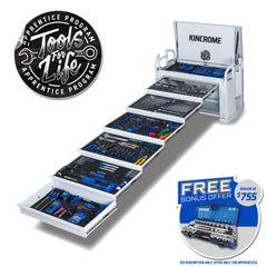 Kincrome OFF-ROAD Field Service Tool Kit 452 Piece 6 Drawer (39") White | P1830W