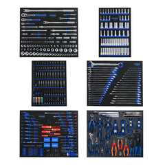 Kincrome - 729 Piece Tfl Contour 22 Drawer Workshop - Black | P1824B