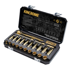 Kincrome - 50th Anniversary 3/8" Socket Set 24 Piece Metric | P28062ANV