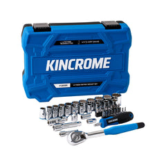 Kincrome - Socket Set 47 Piece 1/4" & 3/8" Drive - Metric | P28085