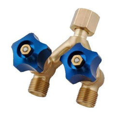 Weldclass - Y-Piece With Valves 5/8" RH (Oxy, Argon, CO2) | P4-HFYVRH