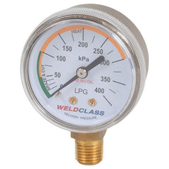 Weldclass - Regulator Gauge LPG Low / Delivery Pressure 0-300Kpa | P4-LPLPG