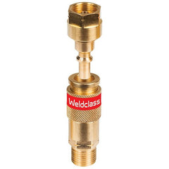 Weldclass - Quick-Coupling Set For Torch Acet/LPG | P4-TQCF