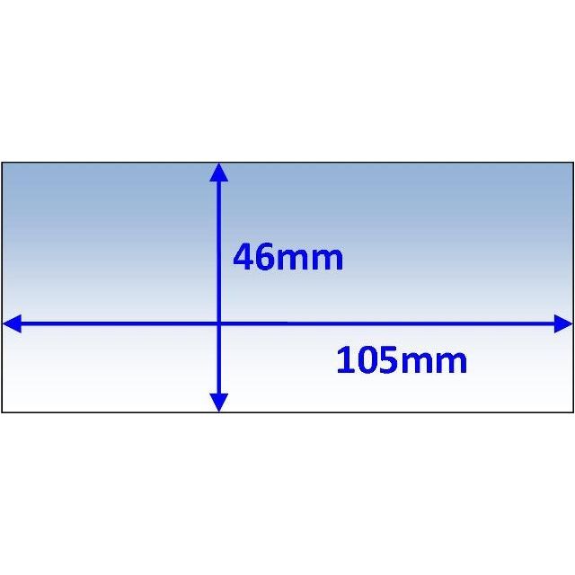 Weldclass - Lens Clear Inner 105x46mm Suit Cigweld Weldskill Pk5 | P7-CL10546/5
