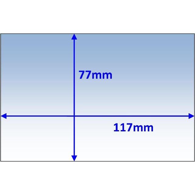 Weldclass - Lens Clear Inner 117x77mm Suit Speedglas 9100XX, 9100XXi, G5-01 Pk5 | P7-CL11777/5
